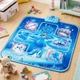 Детский музыкальный танцевальный коврик Dancing Playmat 90×108 см с LED подсветкой интерактивный голубой коврик - изображение 4