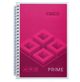 Блокнот BUROMAX А5 на спіралі 96 аркушів PRIME 24551101-10 рожевий (10) /BM.24551101-10/ - зображення 1