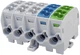 Blok rozdzielczy odgałęźny Simet Al/Cu 80150 SIMBLOCK sza/nie/zie SCB 25-5X 81500020 (5907813232893) - obraz 1