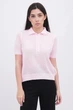 Однотонная футболка-поло Equilibri 42/44(S/M) Розовый (Pink) (142022) - изображение 1