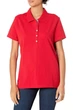 Однотонна футболка-поло Tommy Hilfiger 50(2XL) Червоний (143701) - зображення 4