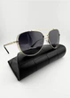 Солнцезащитные Очки THOM RICHARD TR9021 Col.19-G7 Polarized в Золотой Оправе, Очки Авиаторы с Поляризацией Черные - изображение 8