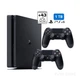 Игровая Приставка Playstation 4 Slim 1TB Black(9.00-12.52) +43 игр+2DualShock 4 Б/У - изображение 1