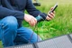 Портативное зарядное устройство солнечная панель Neo Tools, 120Вт, регулятор напряжения, USB-C и 2xUSB, 15х762х1316мм, IP64, кабель 5м, зажимы "крокодил" 30см, сумка, 3.5кг - изображение 6