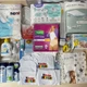 Набор в роддом для мамы и новорожденного Kinder Surprise в прозрачной сумке L + сумка M для малыша в подарок EkoMama - изображение 1