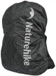 Чехол для рюкзака Naturehike CNK2450PJ010 M Black водозащитный 2000 мм светоотражающий полиэстер - изображение 1