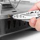 Мультитул Leatherman Skeletool Silver компактный легкий для ежедневного ношения 7 инструментов - изображение 7