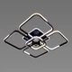 Люстра потолочная светодиодная с музыкальной колонкой и RGB подсветкой для большой гостиной VALESO YZD1271 - изображение 4