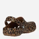 Женские кроксы Crocs Classic Animal Clog SLd 211800-2LD 39-40 (M7/W9) 25 см Brown (198445262906) - изображение 4
