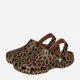 Женские кроксы Crocs Classic Animal Clog SLd 211800-2LD 39-40 (M7/W9) 25 см Brown (198445262906) - изображение 5