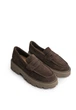 Лофери замшеві жіночі Vika 6252/Chocolate/6399/74-2/B 38 Коричневий - изображение 2