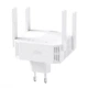 Роутер маршрутизатор WIFI підсилювач XO TX01 1200M Repeater + 100M Router 2in1 EU White - зображення 4