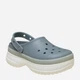 Женские кроксы Crocs Classic Frosted Stacked Clog Con 212567-0Z3 37-38 (M5/W7) 23 см Grey (198445370694) - изображение 2