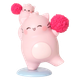 Коллекционная фигурка-сюрприз Pembe The Pink Cat Plastic Figures (0022286210454) - изображение 9
