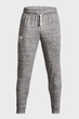 Чоловічі сірі спортивні штани UA Rival Terry Jogger Under Armour SM 1380843-112 - изображение 5