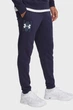 Чоловічі темно-сині спортивні штани UA Rival Terry Logo Jogger Under Armour S 1390144-410 - изображение 1