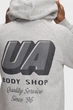 Чоловіче сіре худі UA Rival Fleece HBR Logo HD Under Armour S 6003955-011 - изображение 3