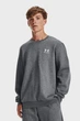 Чоловічий сірий світшот UA Essential Fleece Crew Under Armour XXL 1374250-012 - изображение 1