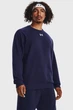 Чоловічий темно-синій світшот UA Rival Fleece Crew Under Armour L 1379755-410 - изображение 1