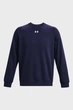 Чоловічий темно-синій світшот UA Rival Fleece Crew Under Armour L 1379755-410 - изображение 5