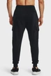 Чоловічі чорні спортивні штани UA Rival Fleece Cargo Jogger Under Armour 3XL 1382134-001 - зображення 3