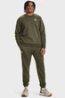Чоловічий оливковий світшот UA Essential Fleece Crew-GRN Under Armour XXL 1374250-391 - изображение 2