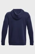 Чоловіче темно-синє худі UA Essential Fleece Hoodie-GRN Under Armour XS 1373880-410 - зображення 6