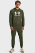 Чоловіче оливкове худі UA Rival Fleece Logo HD Under Armour L 1379758-390 - изображение 2