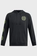 Чоловіче чорне худі UA Rival Fleece HBR Logo HD Under Armour XXL 1386593-001 - изображение 4
