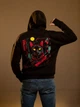 Мужское худи Dubhumans Cyber Cat Черное XL-2XL (CC-H-B-XL2XL) - изображение 1