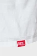 Чоловіча біла футболка T-LEONARD-IHBJ Diesel XXL A21564 0TKCI - изображение 3