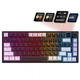 Клавиатура беспроводная GamePro Asgard Valhalla Pro Black (MK160B-D-Pro) - изображение 1