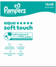 Zestaw chusteczek nawilżanych Pampers Aqua Soft Touch 18 x 48 szt (8006530139977) - obraz 2