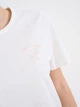 Футболка бавовняна жіноча Vero Moda 10343532 M Snow White/Cafe Italio (5715829189069) - зображення 7