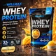 Сывороточный протеин Willmax Whey Protein 80% 920 г вкус манговый сорбет — белок для набора мышечной массы и восстановления - изображение 1