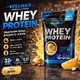 Сироватковий протеїн Willmax Whey Protein 80% 920 г смак диня — білок для набору м’язової маси та відновлення - зображення 1