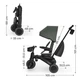 Трехколесный велосипед Kinderkraft Jazz 3 Green (KRJAZZ03GRE0000) - изображение 14