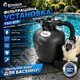 Фільтраційна установка для басейну Emaux FSU-8TP 8 м³/год D300, піщаний фільтр з насосом, система очищення води до 32 000 л - зображення 1