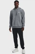 Чоловіче сіре худі UA Essential Fleece Hoodie Under Armour 3XL 1373880-012 - изображение 2