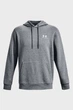 Чоловіче сіре худі UA Essential Fleece Hoodie Under Armour 3XL 1373880-012 - изображение 5