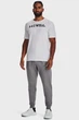 Чоловічі сірі спортивні штани UA Rival Fleece Joggers Under Armour XXL 1379774-025 - зображення 2