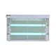 Уничтожитель с липкой вставкой Pomel Trio white, IP21 80 кв.м 40 Вт 220-240 В, 50/60 Гц нержавеющая сталь - изображение 2
