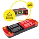 Степ-платформа 3-ступенчатая Cornix 78 х 29 х 10-20 см XR-0185 Black/Red - изображение 4
