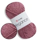 Пряжа YarnArt Elegance Слива №112, хлопчатобумажная пряжа 50 г 130м с люрексом ЯрнАрт Элеганс - изображение 1