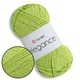 Пряжа YarnArt Elegance Салатовый №114, хлопчатобумажная пряжа 50 г 130м с люрексом ЯрнАрт Элеганс - изображение 1