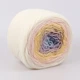 YarnArt Flowers Alpaca, №402 – полушерстяная пряжа 250 г / 940 м, альпака с акрилом, градиентное секционное окрашивание для палантинов, кардиганов - изображение 2