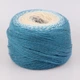 YarnArt Flowers Alpaca, №417 – полушерстяная пряжа 250 г / 940 м, альпака с акрилом, градиентное секционное окрашивание для палантинов, кардиганов - изображение 3