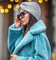 СТИЛЬНАЯ ВЯЗАНАЯ ЧАЛМА - 236 светло-серый - изображение 5