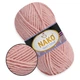Nako Sport Wool, Пудра №2406, полушерстяная пряжа, 100 г / 120 м, 25% шерсть / 75% акрил, для снудов, шапок, кардиганов - изображение 1
