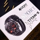 Смарт-годинник Modfit Titan-X Black Steel + ремінець у подарунок - зображення 2